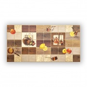 Wall Panel PVC Relieve OMELA 0.46m² c/u (95.5 x 48 cm) 