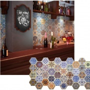 Wall Panel PVC Relieve PATCHWORK 0.42m² c/u (97.3 x 49.2 cm)