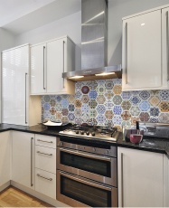 Wall Panel PVC Relieve PATCHWORK 0.42m² c/u (97.3 x 49.2 cm)