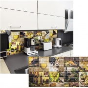 Wall Panel PVC 3D, Estampado VICENTO 0.46m² c/u (96 x 48 cm)