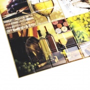 Wall Panel PVC 3D, Estampado VICENTO 0.46m² c/u (96 x 48 cm)