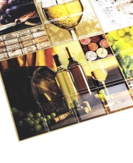 Wall Panel PVC 3D, Estampado VICENTO 0.46m² c/u (96 x 48 cm)